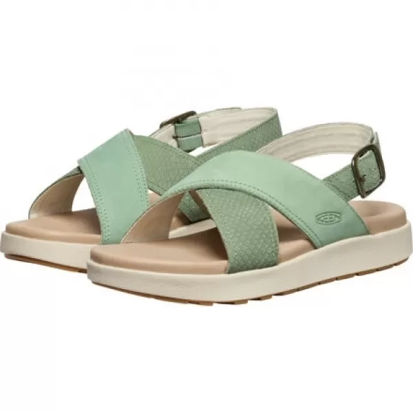  Dámské Sandály KEEN ELLE LUXE CROSS STRAP GRANITE GREEN/GRANITE GREEN 