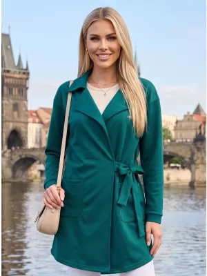 Dámské mikinové sáčko premium Altisport VOJ/ALW000MI05 ZELENÁ