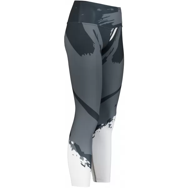  Dámské dlouhé legíny premium ALTISPORT VOJ/ALW081LEG01 ČERNÁ-ŠEDÁ 