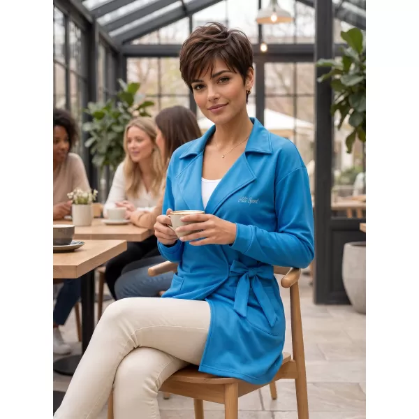  Dámské mikinové sáčko premium Altisport VOJ/ALW000MI05 MODRÁ 