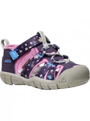 Dětské sandály KEEN SEACAMP II CNX TOTS Infant DAISIES/MARINA