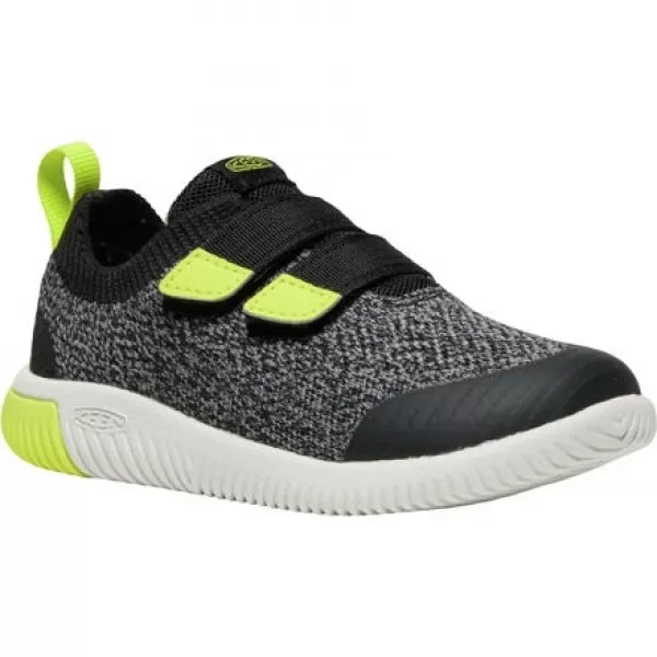  Dětské boty barefoot KEEN KNX KNIT DS BLACK/EVENING PRIMROSE 