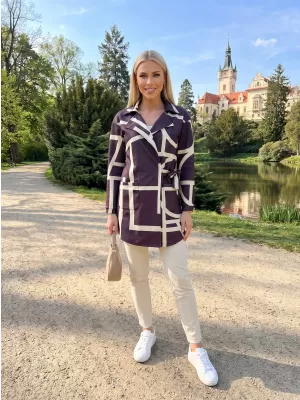 Dámské mikinové sáčko premium Altisport VOJ/ALW085MI05 RUDÁ