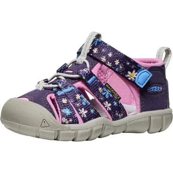  Dětské sandály KEEN SEACAMP II CNX TOTS Infant DAISIES/MARINA 