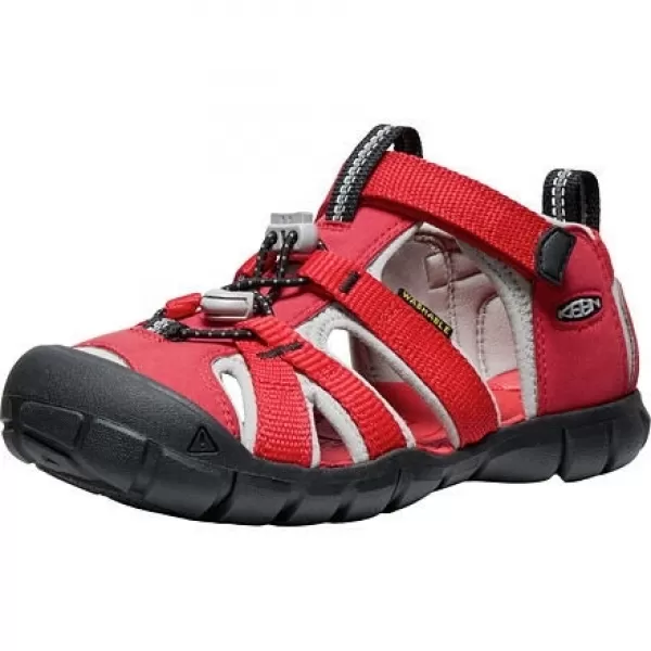  Dětské sandály KEEN SEACAMP II CNX YOUTH RIBBON RED/ALLOY 