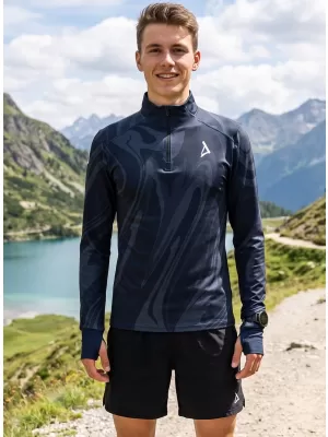 Pánská sportovní mikina premium plus ALTISPORT VOJ/ALM072MI04 ČERNÁ