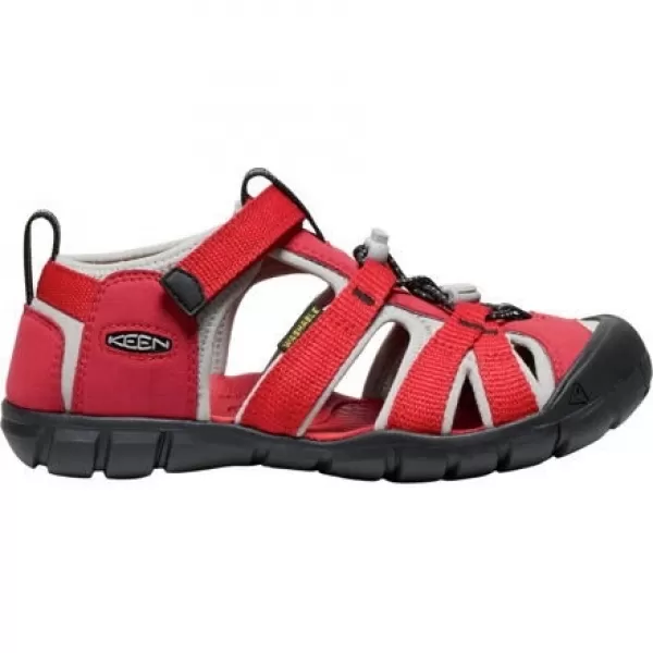 Dětské sandály KEEN SEACAMP II CNX YOUTH RIBBON RED/ALLOY 
