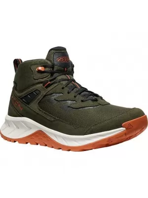Panské boty KEEN HIGHTRAIL MID WP FOREST NIGHT/GOLD FLAME