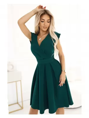 Dámské šaty NUMOCO SCARLETT 348-11 ZELENÁ
