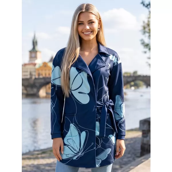  Dámské mikinové sáčko premium Altisport VOJ/ALW086MI05 TMAVĚ MODRÁ 