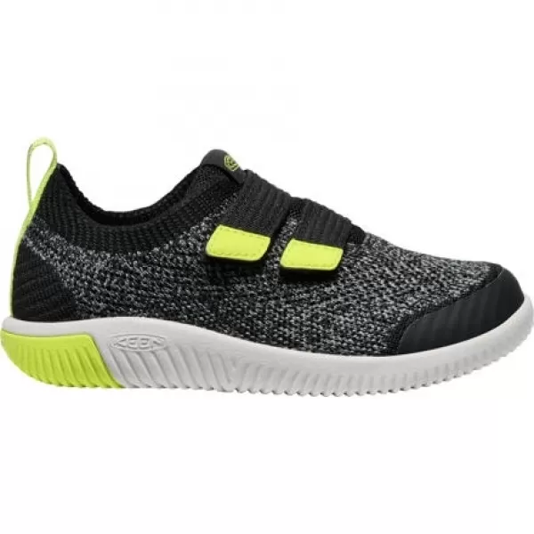  Dětské boty barefoot KEEN KNX KNIT DS BLACK/EVENING PRIMROSE 