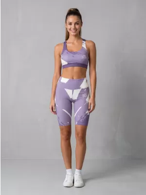 Dámské legíny nad kolena premium ALTISPORT VOJ/ALW081LEG02 FIALOVÁ