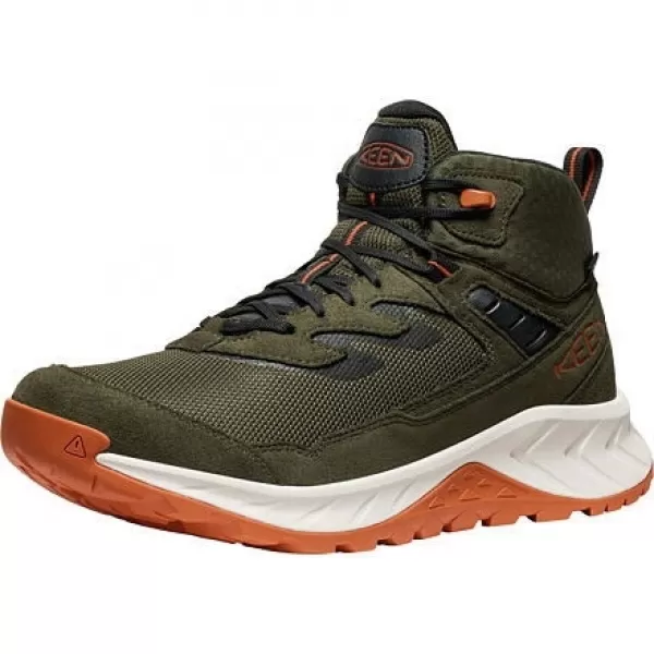  Panské boty KEEN HIGHTRAIL MID WP FOREST NIGHT/GOLD FLAME 