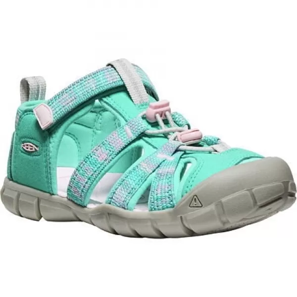  Dětské sandály KEEN SEACAMP II CNX YOUTH BRIGHT AQUA/PINK-A-BOO 