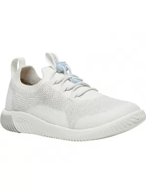 Dětské boty KEEN KNX KNIT LACE STAR WHITE/SKYWAY