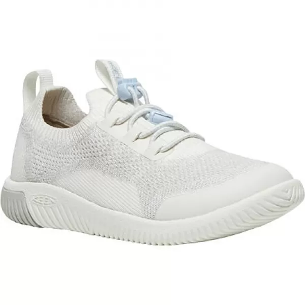  Dětské boty KEEN KNX KNIT LACE STAR WHITE/SKYWAY 