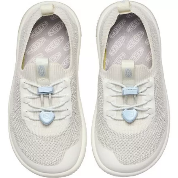  Dětské boty KEEN KNX KNIT LACE STAR WHITE/SKYWAY 