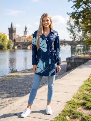 Dámské mikinové sáčko premium Altisport VOJ/ALW086MI05 TMAVĚ MODRÁ