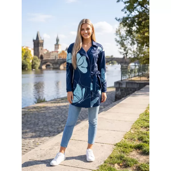  Dámské mikinové sáčko premium Altisport VOJ/ALW086MI05 TMAVĚ MODRÁ 