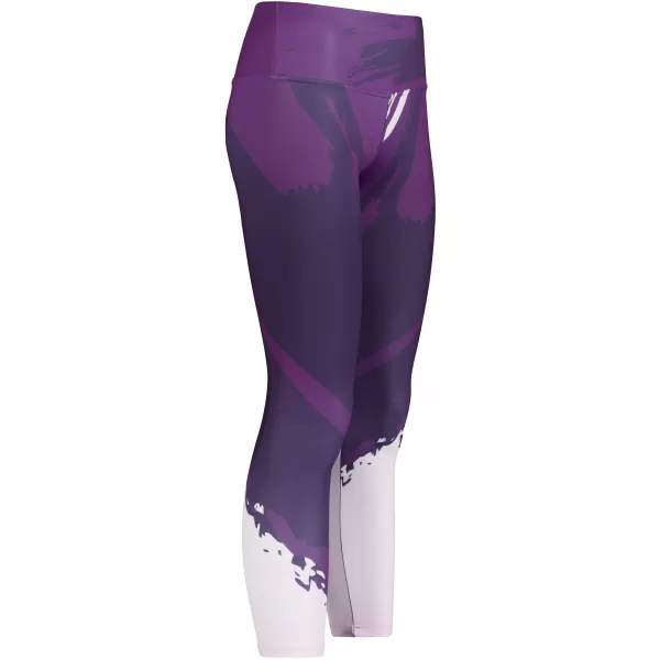  Dámské dlouhé legíny premium ALTISPORT VOJ/ALW081LEG01 TMAVĚ FIALOVÁ 