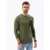Pánské triko OMBRE L130 OLIVE