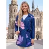 Dámské mikinové sáčko premium Altisport VOJ/ALW086MI05 TMAVĚ MODRÁ-FIALOVÁ