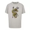 Pánské triko WU-WEAR WU056 HEATHER GREY