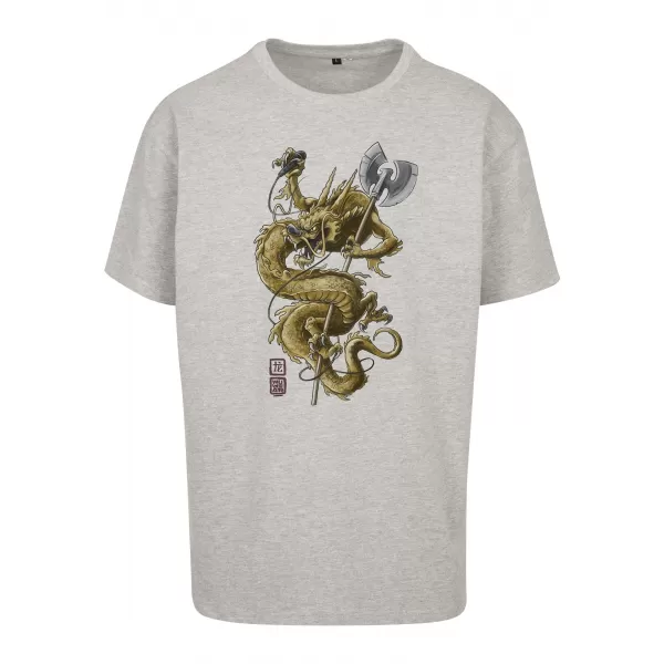  Pánské triko WU-WEAR WU056 HEATHER GREY 