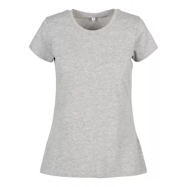  Dámské triko BY BASIC BB012 HEATHER GREY 