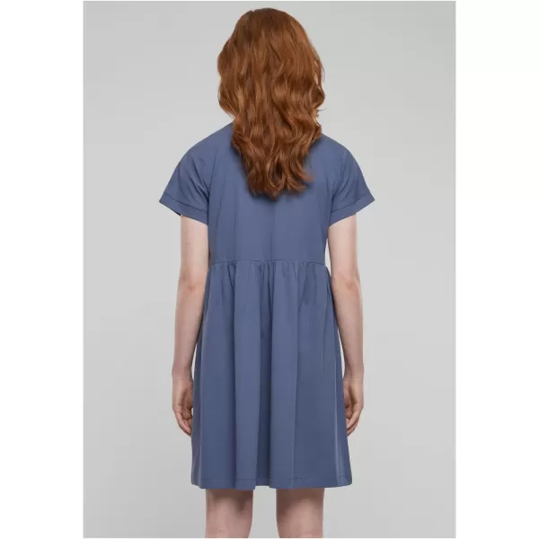  Dámské šaty URBAN CLASSICS TB5040 VINTAGE BLUE 