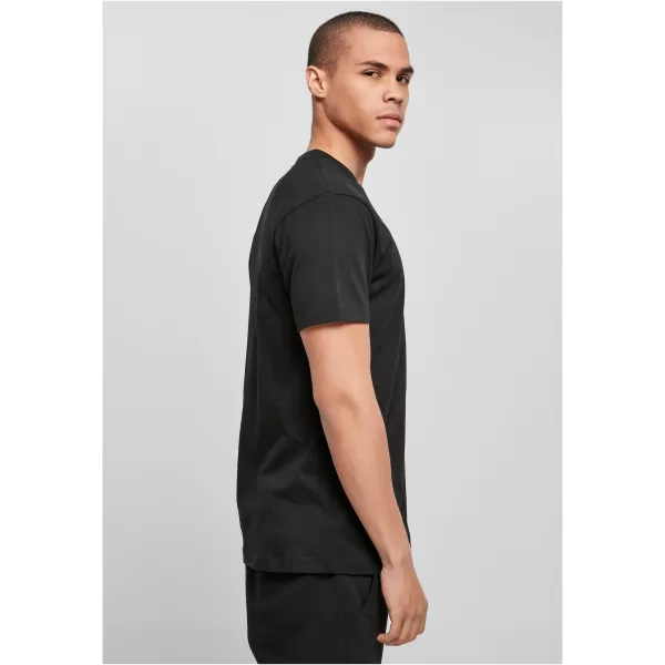  Pánské triko BY BASIC BB010 BLACK 