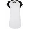 Dámské šaty URBAN CLASSICS TB5030 WHITE/BLACK