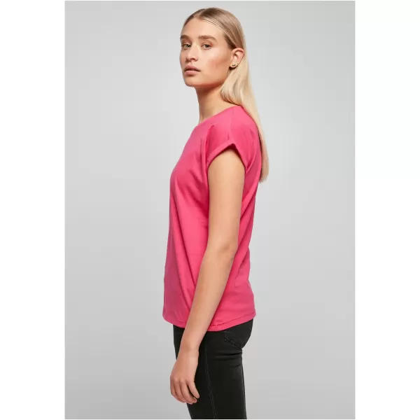  Dámské triko BY BY021 HIBISKUS PINK 