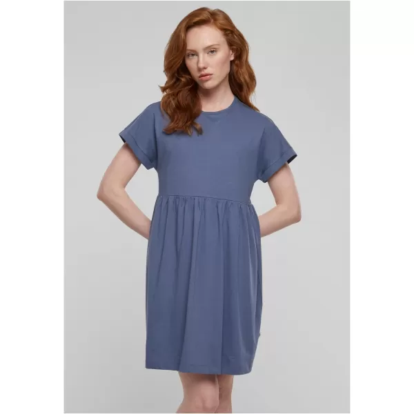  Dámské šaty URBAN CLASSICS TB5040 VINTAGE BLUE 