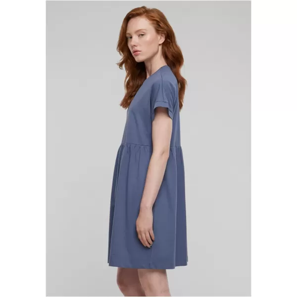  Dámské šaty URBAN CLASSICS TB5040 VINTAGE BLUE 