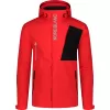 Pánská outdoorová bunda NORDBLANC BERNARD NBSJM8184 ČERVENÁ