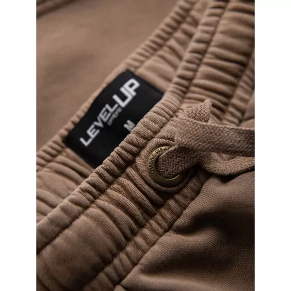  Pánské kraťasy OMBRE OM-SRWS-0122 LIGHT BROWN 