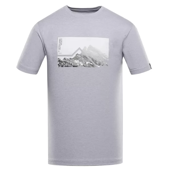  Pánské triko ALPINE PRO GORAF 2 ŠEDÁ 