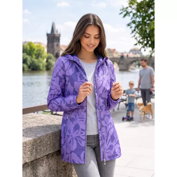  Dámský kabát ALTISPORT ELANI VIOLET 