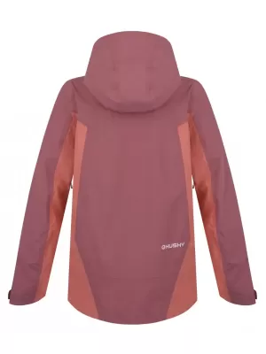 Dámská bunda HUSKY NANOLA L RŮŽOVÁ/ORANŽOVÁ