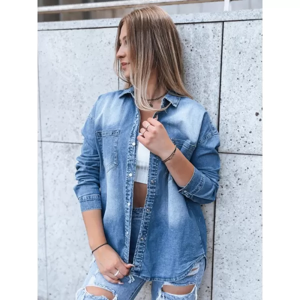  Dámská košile DSTREET MODRÁ 