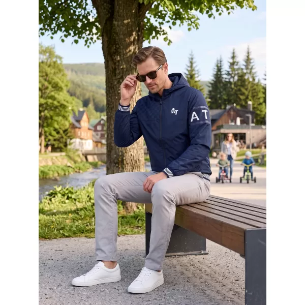  Pánská bunda ALTISPORT EGBERT TMAVĚ MODRÁ 
