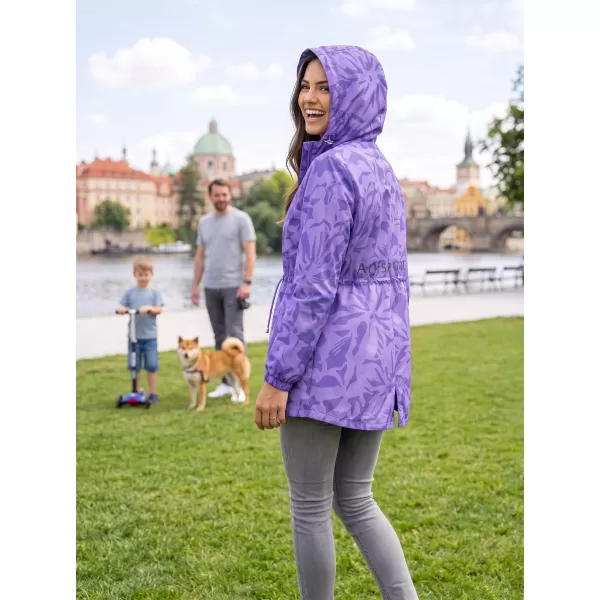  Dámský kabát ALTISPORT ELANI VIOLET 