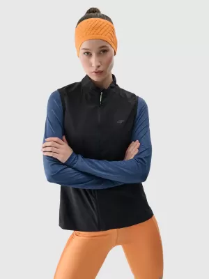 Dámská vesta 4F 4FWSS25TVJAF246 DEEP BLACK