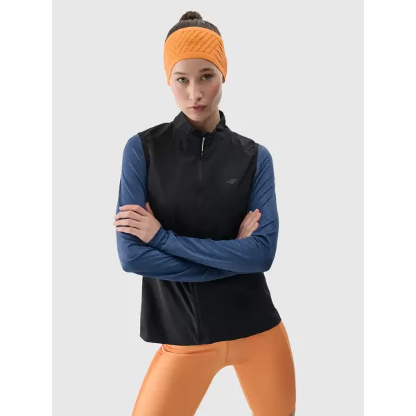  Dámská vesta 4F 4FWSS25TVJAF246 DEEP BLACK 