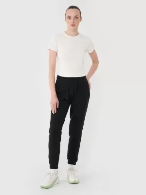 Dámské tepláky 4F 4FWMM00TTROF1138 DEEP BLACK