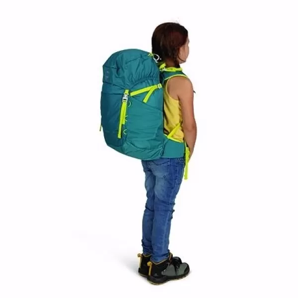 Batoh OSPREY JET 28 BLUE SPIKEMOSS/LEMONGRASS 
