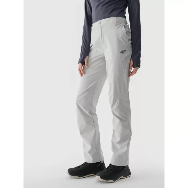  Dámské kalhoty 4F 4FWSS25TFTRF0796 COLD LIGHT GREY 