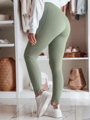 Dámské legíny DSTREET ZELENÁ