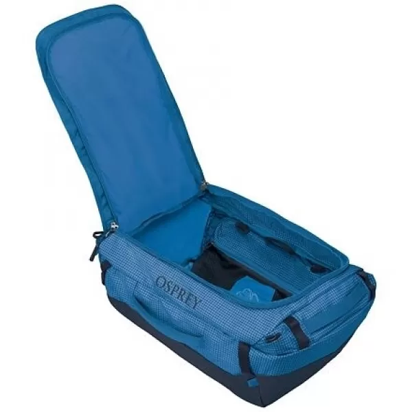  Taška OSPREY TRANSPORTER 40 BLUE FLAME/SCORIA BLUE 